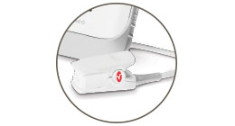 Masimo - Close up of universal connection options