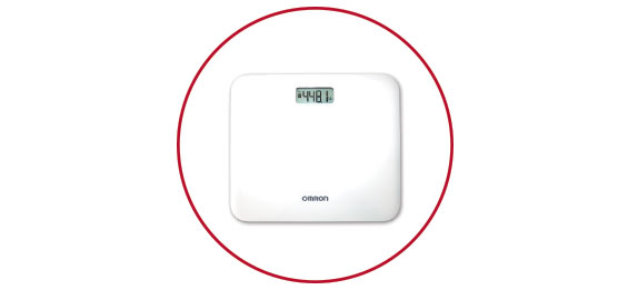 Maismo - Omron Digital Weight Scale white background
