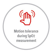 Masimo - Pronto Motion tolerance  during SpO2  measurement