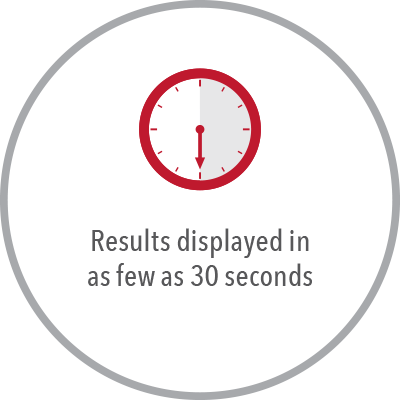 Masimo - Rad-67 Results displayed in as few as 30 seconds